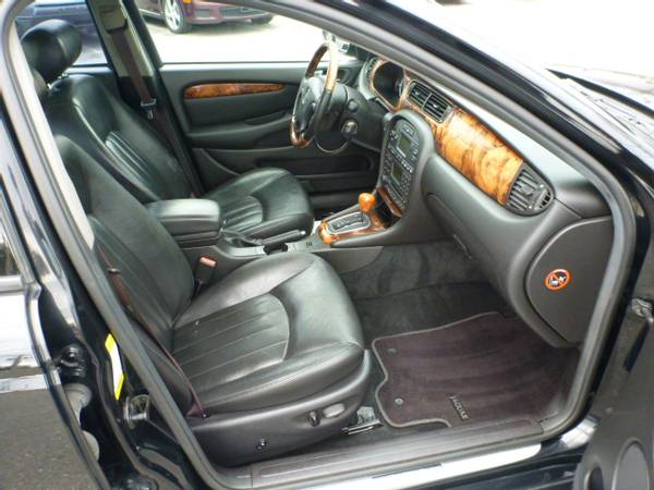 2003 JAGUAR X-TYPE ALL WHEEL DRIVE BLACK ON BLACK LOADED VERY... for sale in Milford, ME – photo 13
