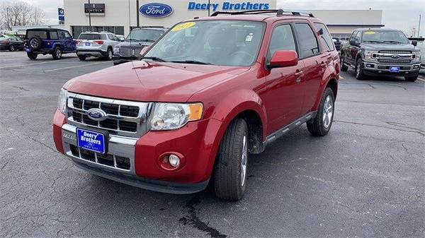 2011 Ford Escape Limited suv Red - cars & trucks - by dealer -... for sale in Iowa City, IA – photo 6
