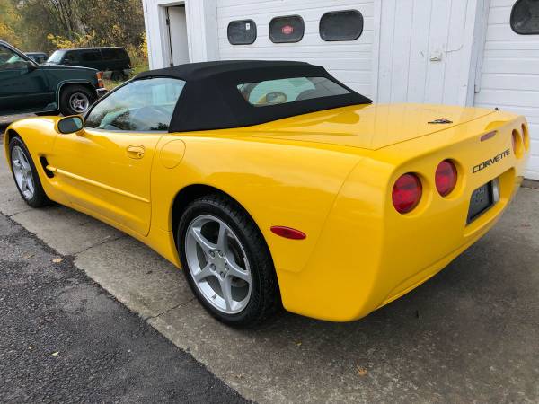2002 Chevy Corvette Convertible - 6 Speed Manual - Millenium Yellow... for sale in binghamton, NY – photo 10