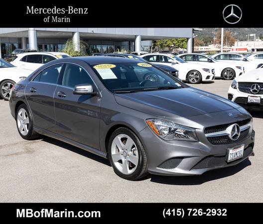 2016 Mercedes-Benz CLA250 Coupe -4P1656- Certified 28k miles for sale in San Rafael, CA – photo 2