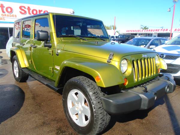 2007 JEEP WRANGLER UNLIMITED SAHARA 4X4 HARD TOP for sale in Imperial Beach ca 91932, CA – photo 3