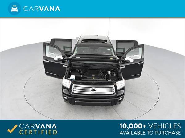 2016 Toyota Tundra CrewMax Platinum Pickup 4D 5 1/2 ft pickup Black - for sale in Atlanta, VA – photo 12