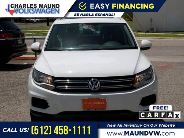 2017 Volkswagen Tiguan Wolfsburg FOR ONLY $366/mo! - cars & trucks -... for sale in Austin, TX