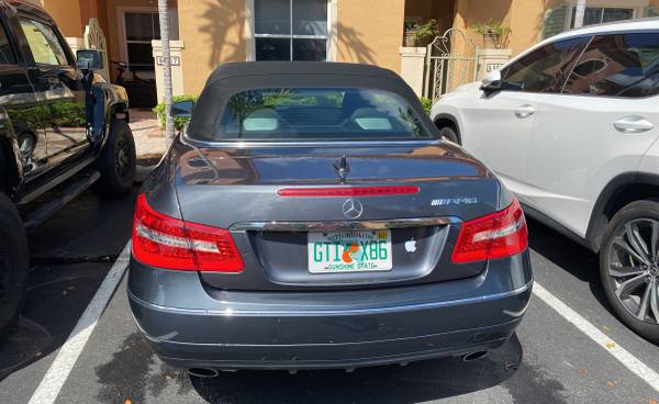 2012 mercedes benz E350 convertible AMG 4matic - - by for sale in Dania, FL – photo 3