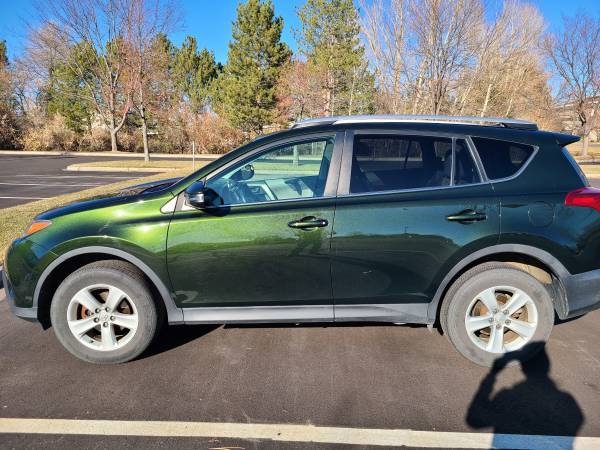 2013 Rav4 XLE AWD 125k Miles Green - cars & trucks - by owner -... for sale in Fort Collins, CO – photo 2