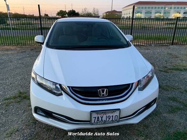 2013 Honda Civic Hybrid CVT AT-PZEV w/Leather and Nav - cars & for sale in Sacramento , CA – photo 7
