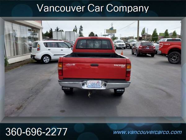 1999 Toyota Tacoma 4x4 Ext Cab SR5! 5 Speed! Low Miles! - cars & for sale in Vancouver, OR – photo 4