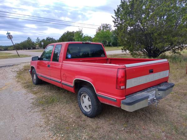 1996 Chevrolet 1500 extended cab, short bed for sale in Gatesville, TX – photo 2