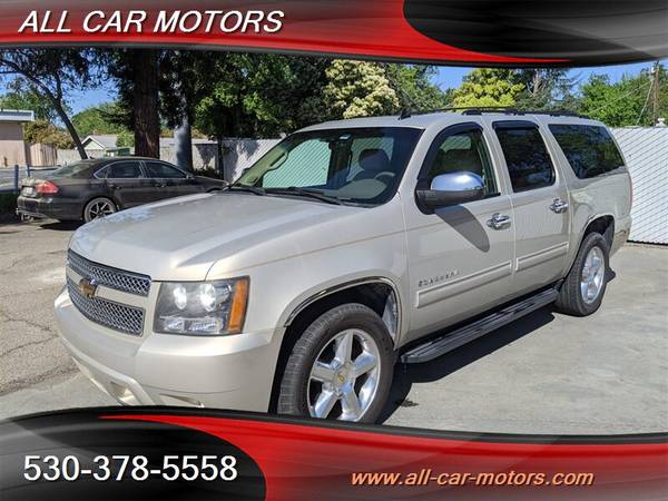 2010 Chevy Suburban LT 5 3L Leather/DVD/7 Seat - cars & for sale in Anderson, CA