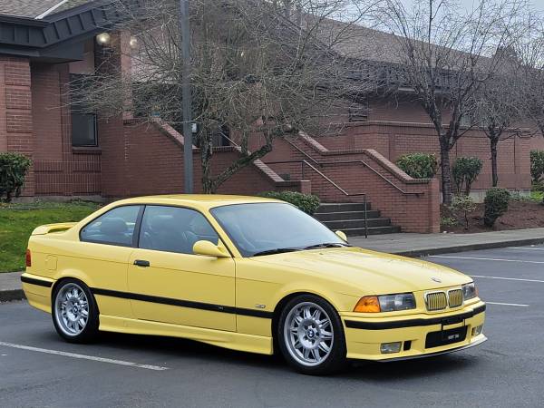 1998 BMW M3 E36 * ONLY 71K * DAKAR YELLOW ** - cars & trucks - by... for sale in Lynnwood, WA – photo 9