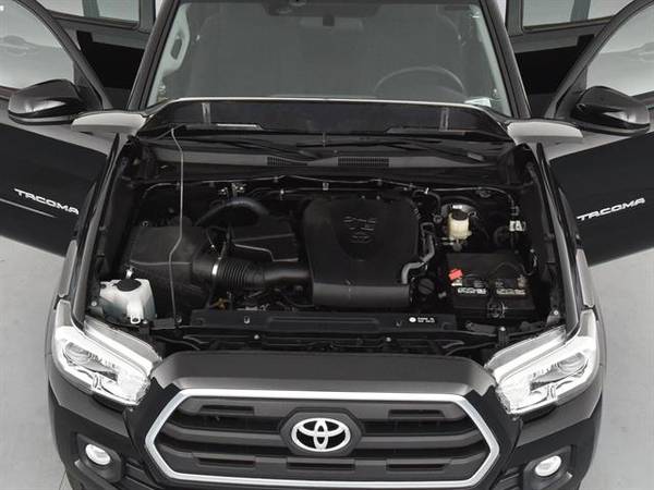 2016 Toyota Tacoma Double Cab SR5 Pickup 4D 5 ft pickup BLACK - for sale in Barrington, RI – photo 4