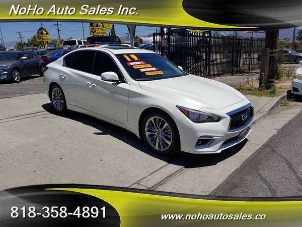 2019 Infiniti Q50 3 0T Luxe - - by dealer - vehicle for sale in North Hollywood, CA – photo 2