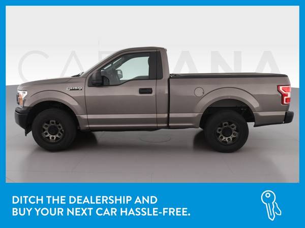 2018 Ford F150 Regular Cab XL Pickup 2D 6 1/2 ft pickup Gray for sale in QUINCY, MA – photo 4