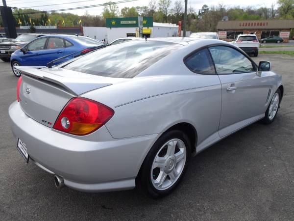 2003 Hyundai Tiburon V6 GT, Low Mileage 90 Days Warranty - cars & for sale in Roanoke, VA – photo 5