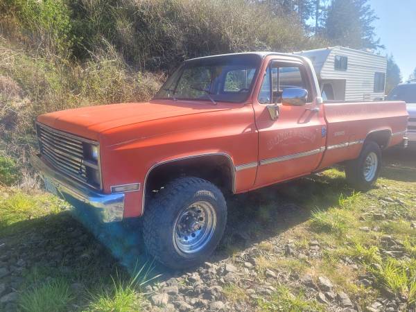 1983 chevy 3/4 turbo diesel 4x4 classic for sale in Toledo, OR – photo 7