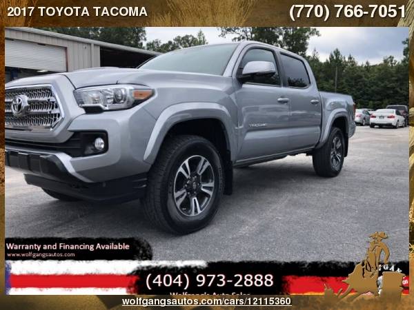 2017 TOYOTA TACOMA DOUBLE CAB Great Cars, Great Prices, Great... for sale in Duluth, GA – photo 12