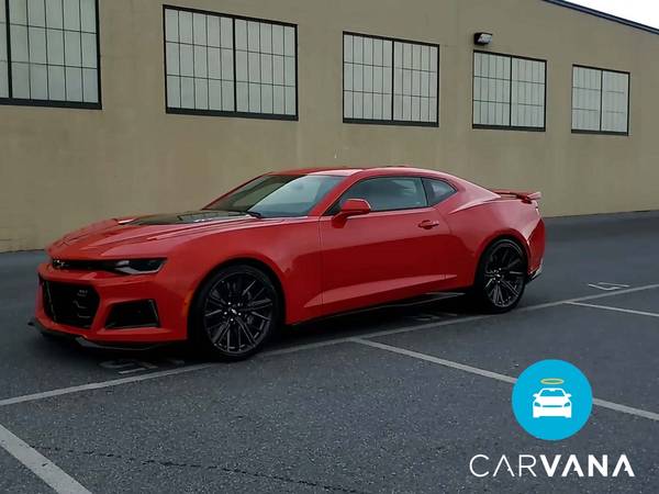 2018 Chevy Chevrolet Camaro ZL1 Coupe 2D coupe Red - FINANCE ONLINE... for sale in Terre Haute, IN – photo 3