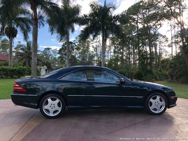 2002 Mercedes Benz CL600 Coupe AMG package 46,986 miles! 100,000 below for sale in Naples, FL – photo 3