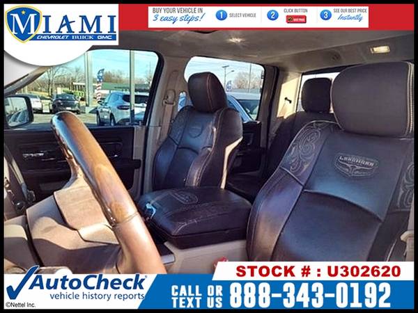 2013 RAM 1500 Laramie Longhorn 4WD TRUCK -EZ FINANCING -LOW DOWN! -... for sale in Miami, MO – photo 14