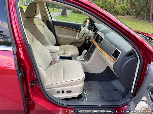 2010 Lincoln MKZ Sedan - 1 Owner, Low Miles, Premium Leather, V6, Bl for sale in Naples, FL – photo 17