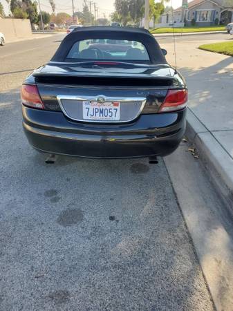 2005 Chrysler sebring convertible limited edition - cars & trucks -... for sale in Fontana, CA – photo 3