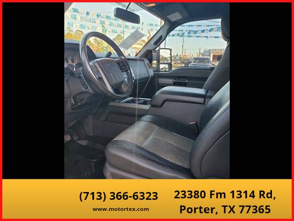 2011 Ford F350 Super Duty Crew Cab - Financing Available! - cars &... for sale in Porter, TX – photo 12