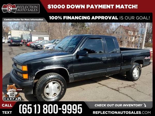 1996 Chevrolet C/K 1500 FOR ONLY 50/mo! - - by dealer for sale in Oakdale, MN – photo 8
