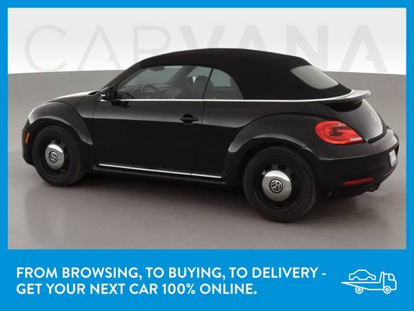 2014 VW Volkswagen Beetle 2 5L Convertible 2D Convertible Black for sale in Long Beach, CA – photo 5