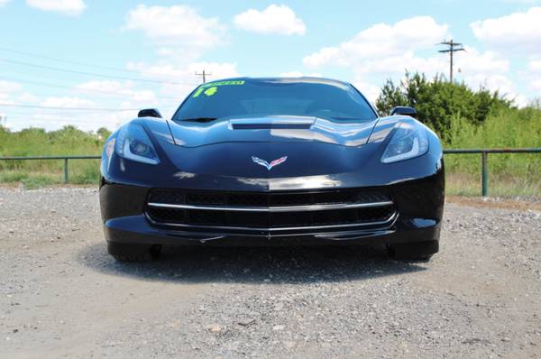 2014 CHEVROLET CORVETTE Z51 - 7 SPEED MANUAL - LOW MILES - BLK ON BLK! for sale in Liberty Hill, TX – photo 16