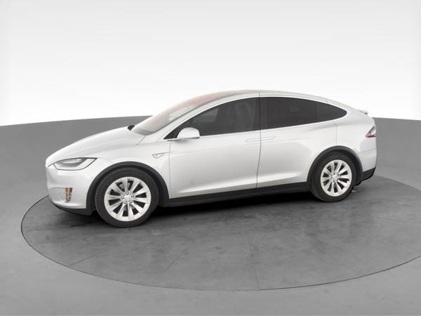 2016 Tesla Model X 75D Sport Utility 4D suv Silver - FINANCE ONLINE... for sale in San Bruno, CA – photo 4