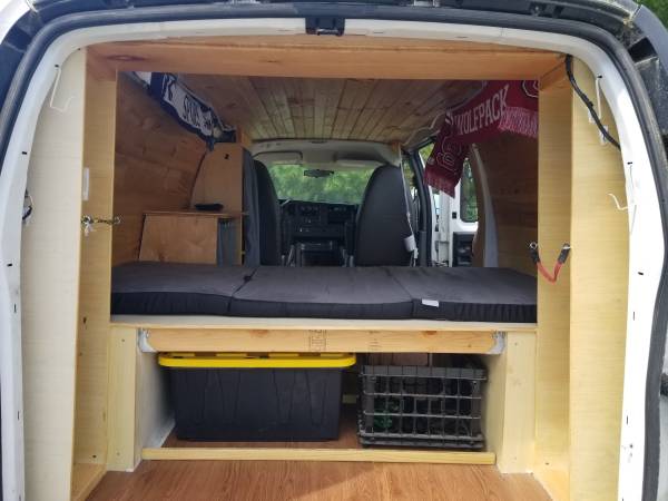 Camping van for sale- cash only - cars & trucks - by owner - vehicle... for sale in Cary, NC – photo 4