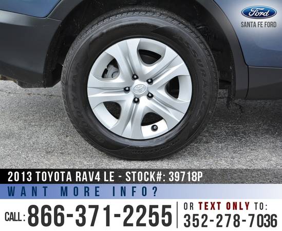 *** 2013 Toyota RAV4 LE AWD *** Bluetooth - Camera - Tinted Windows for sale in Alachua, FL – photo 8