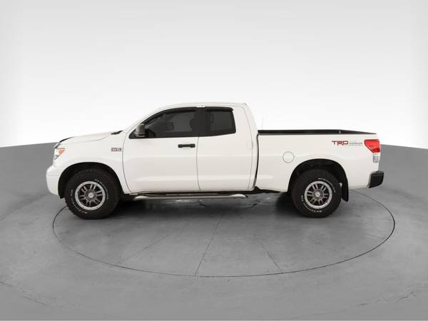 2013 Toyota Tundra Double Cab Pickup 4D 6 1/2 ft pickup White - -... for sale in Atlanta, MA – photo 5