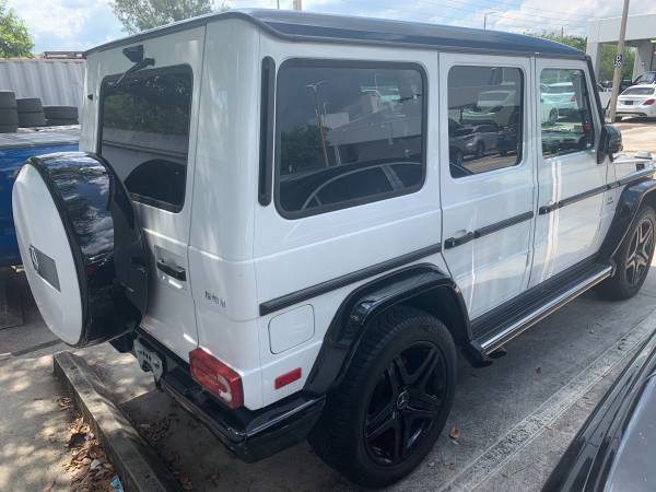 2017 G Wagon AMG G63 White w/Red ! for sale in Fort Lauderdale, FL – photo 6