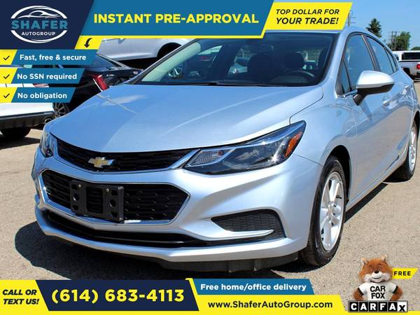 $175/mo - 2017 Chevrolet *CRUZE* *LT* - Easy Financing! - cars &... for sale in Columbus, OH – photo 3