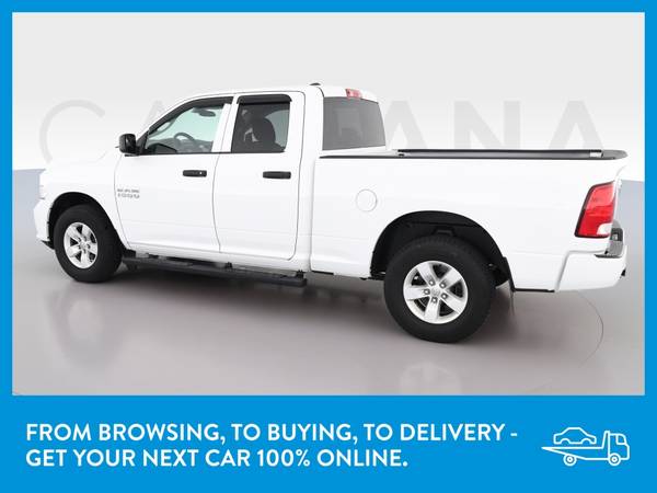 2018 Ram 1500 Quad Cab Tradesman Pickup 4D 6 1/3 ft pickup White for sale in Arlington, District Of Columbia – photo 5