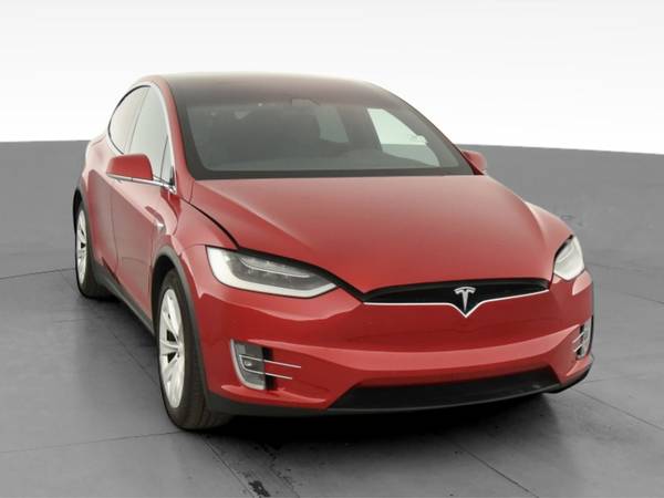 2017 Tesla Model X 75D Sport Utility 4D suv Red - FINANCE ONLINE -... for sale in San Bruno, CA – photo 16