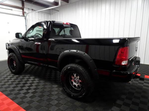 2012 RAM 1500 4WD Reg Cab 120.5" Express pickup Black - cars &... for sale in Branson West, AR – photo 3