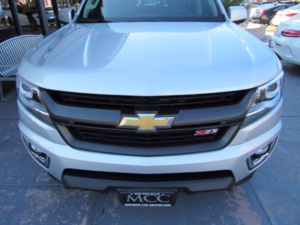2017 Chevy Chevrolet Colorado 2WD Z71 pickup Silver Ice Metallic -... for sale in San Diego, CA – photo 10