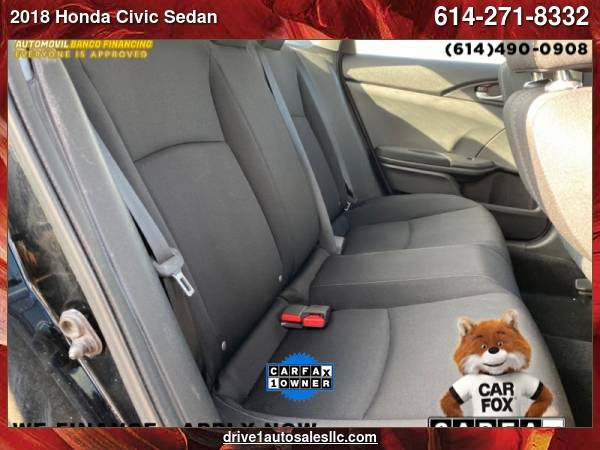 2018 Honda Civic Sedan LX Manual - cars & trucks - by dealer -... for sale in Columbus, OH – photo 12