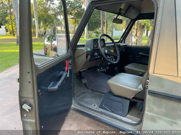 1989 Mercedes-Benz 230GE Puch G-Class HARD TOP! Swiss Army G-Wagon for sale in Naples, FL – photo 11