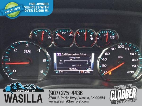 2016 Chevrolet Silverado 1500 4WD Crew Cab 143.5 LTZ w/1LZ - cars &... for sale in Wasilla, AK – photo 19