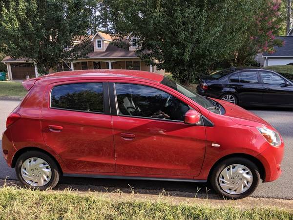 ONLY 44,000 MILES- RED 2015 MITSUBISHI MIRAGE HATCHBACK-WELL KEPT for sale in Powder Springs, GA – photo 10