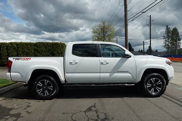 2017 Toyota Tacoma 4x4 4WD Truck Crew cab EBONY - - by for sale in Fife, WA – photo 11