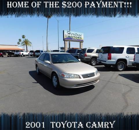 2001 Toyota Camry TOYOTA IN YOUR FUTURE - - by dealer for sale in Casa Grande, AZ
