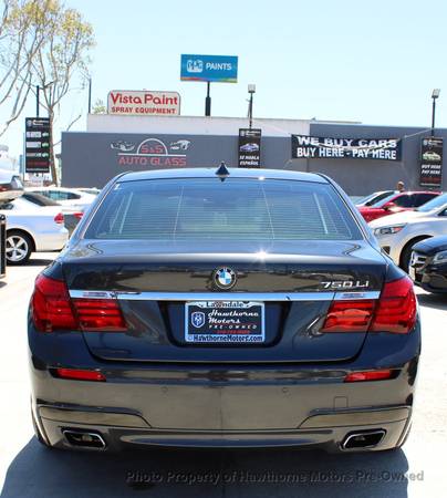 2013 BMW 7 Series 750Li Dark Graphite Metallic II - cars & for sale in Lawndale, CA – photo 5