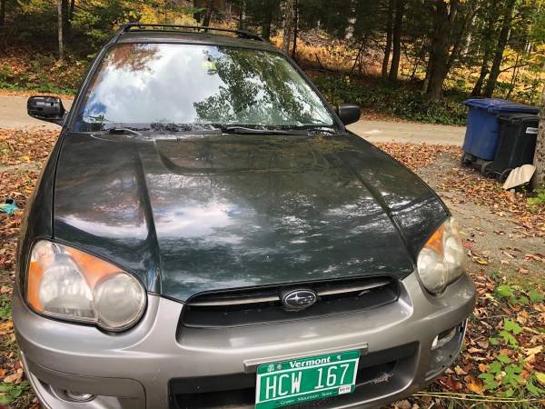 2004 Subaru Impreza - cars & trucks - by owner - vehicle automotive... for sale in Jericho, VT