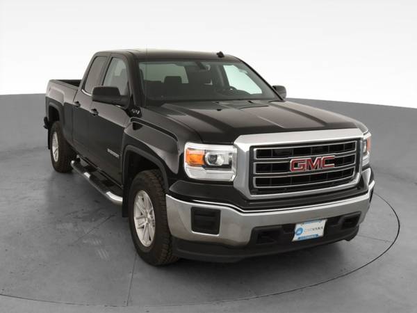 2014 GMC Sierra 1500 Double Cab SLE Pickup 4D 6 1/2 ft pickup Black... for sale in Albany, NY – photo 16