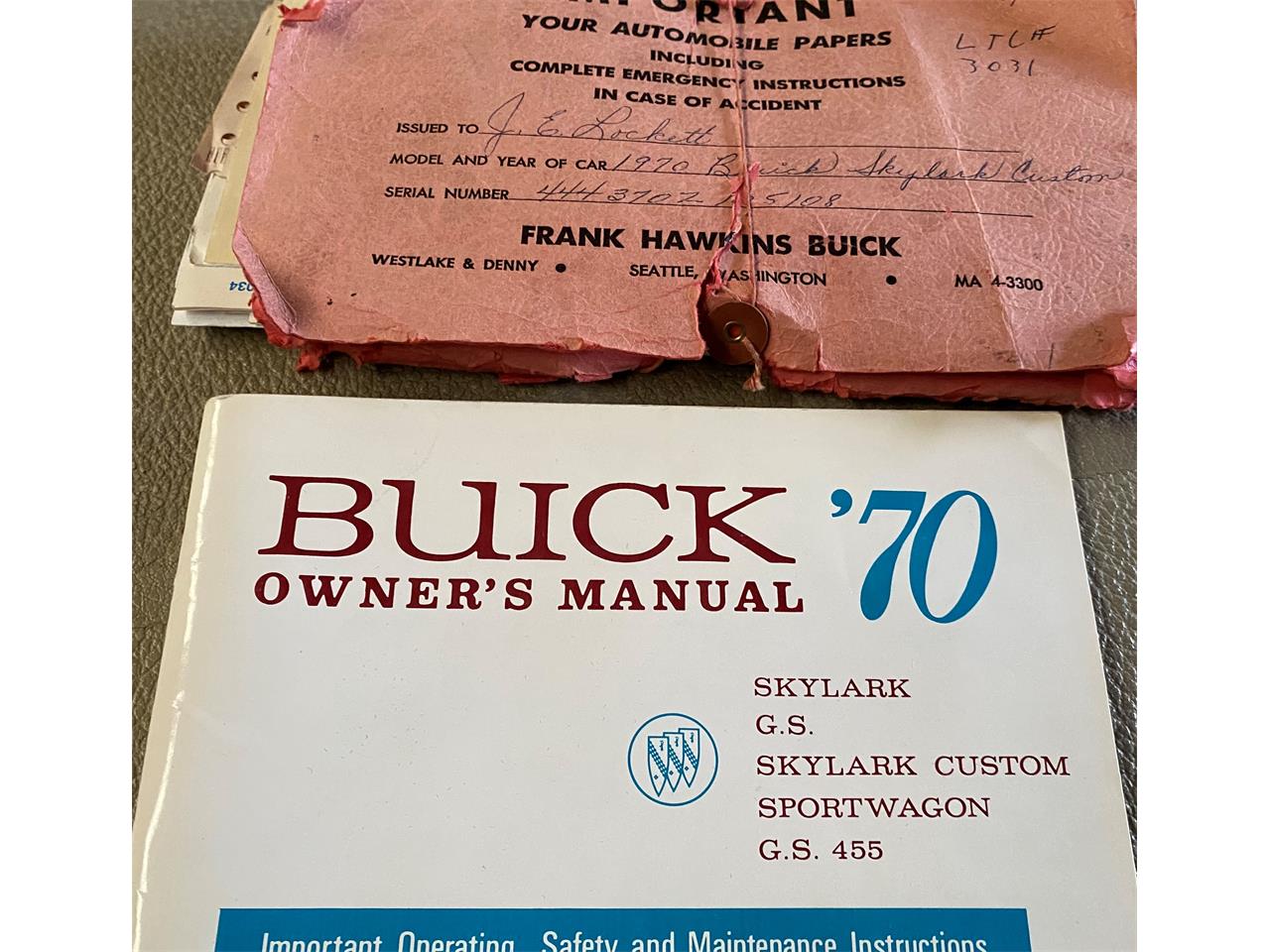 1970 Buick Skylark for sale in Carnation, WA – photo 28