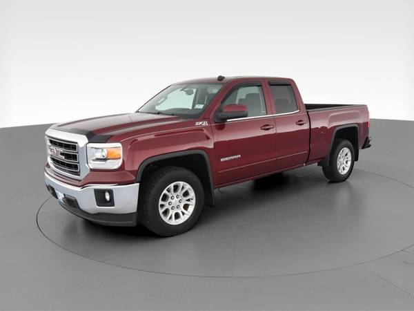 2014 GMC Sierra 1500 Double Cab SLE Pickup 4D 6 1/2 ft pickup Red -... for sale in Ocean City, MD – photo 3